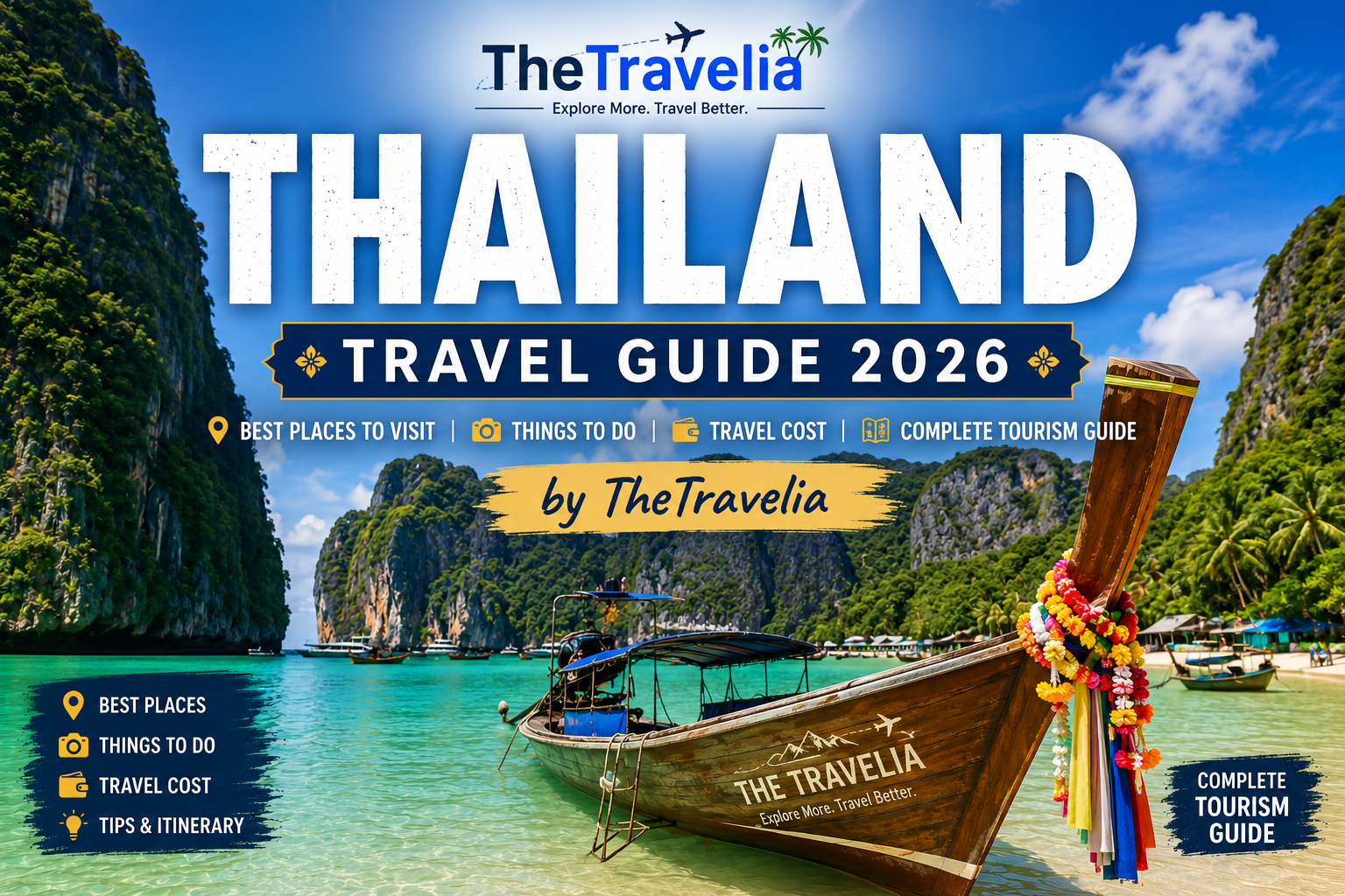 Thailand Travel Guide 2026 | Best Places to Visit, Travel Cost & Tourism Guide
